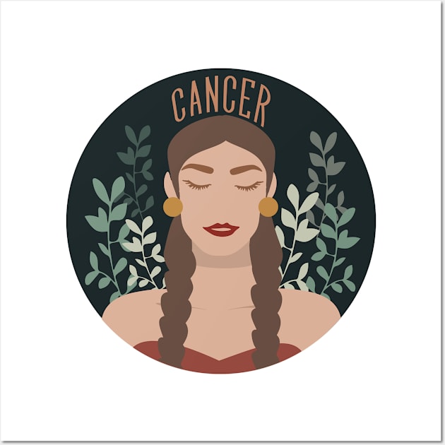 Cancer I Feel, I Wonder | Bohemian Style Wall Art by Heartfeltarts